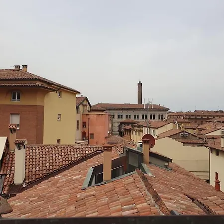 شقة Panoramic Attic In The Historic Center بولونيا